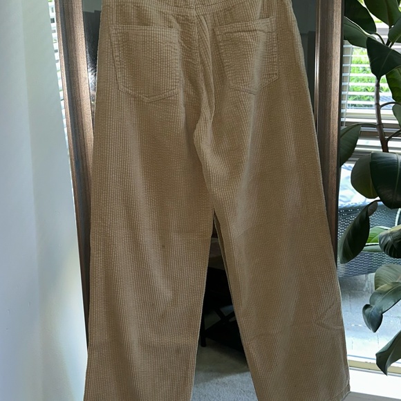 Zara Beige corduroy pants Size 2 - Picture 2 of 3
